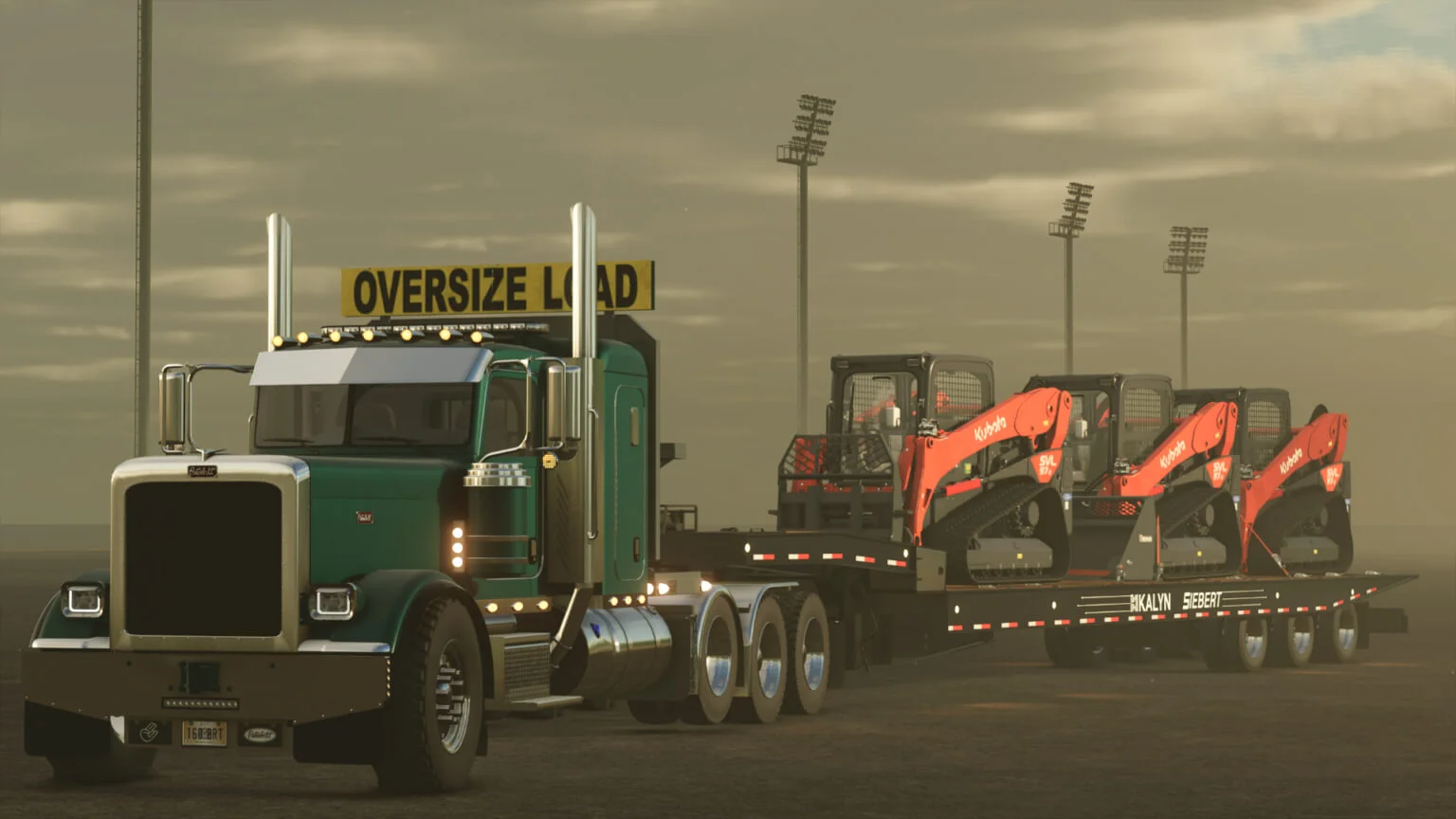 FS25 Kalyn Siebert Sliding Axle V1.0 Trailers Mod FS25 Mod Free Download