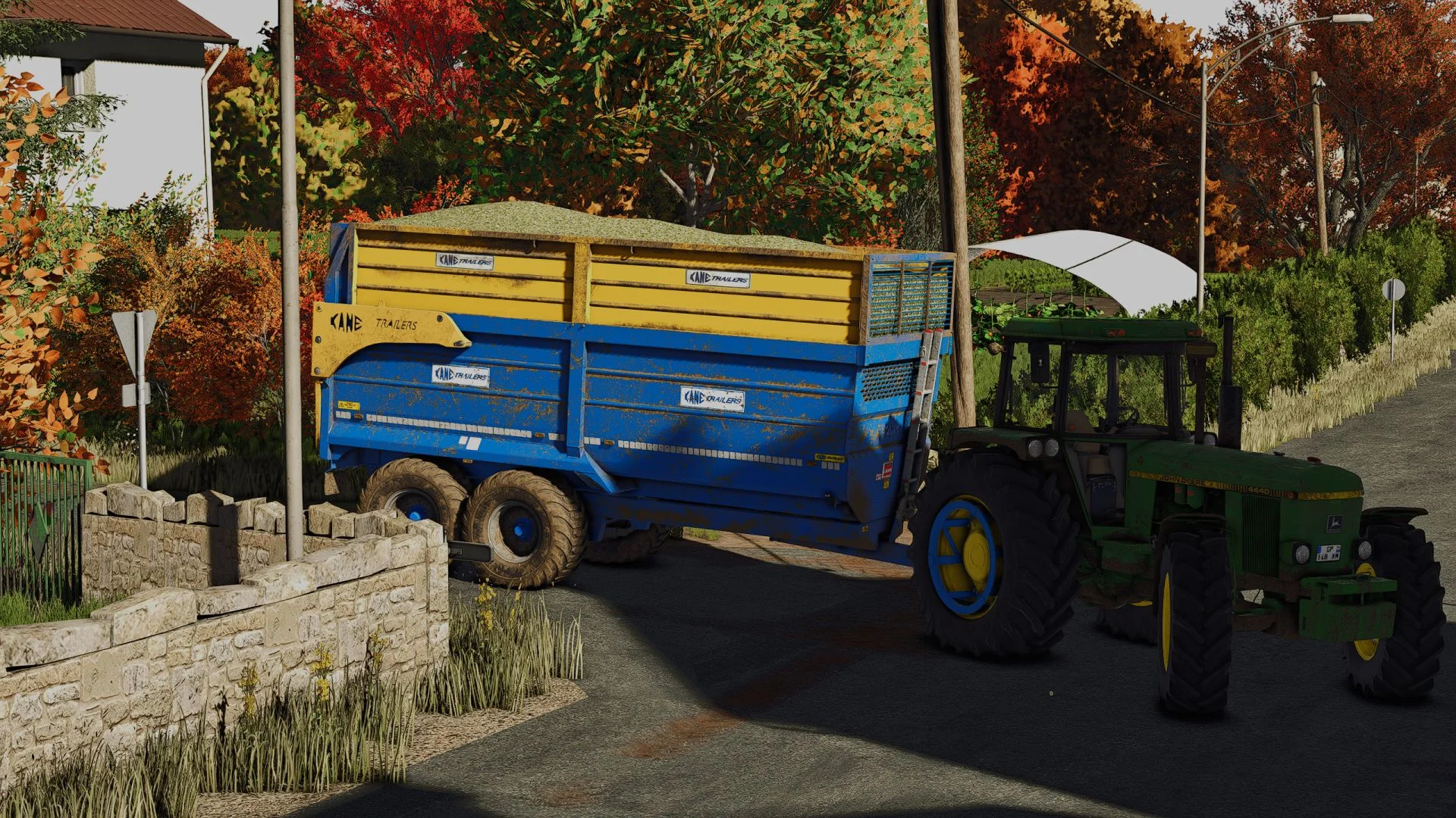 FS25 Kane 16T Halfpipe V2.0 Trailers Mod FS25 Mod Free Download