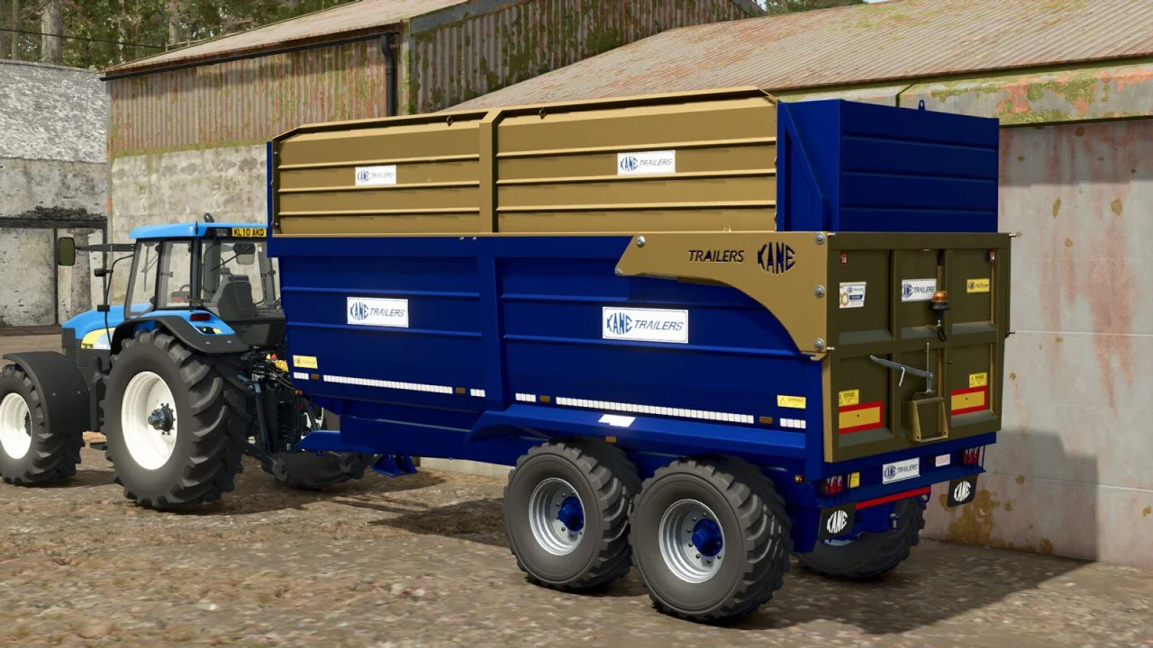 FS25 Kane Halfpipe Pack V1.0 Trailers Mod FS25 Mod Free Download