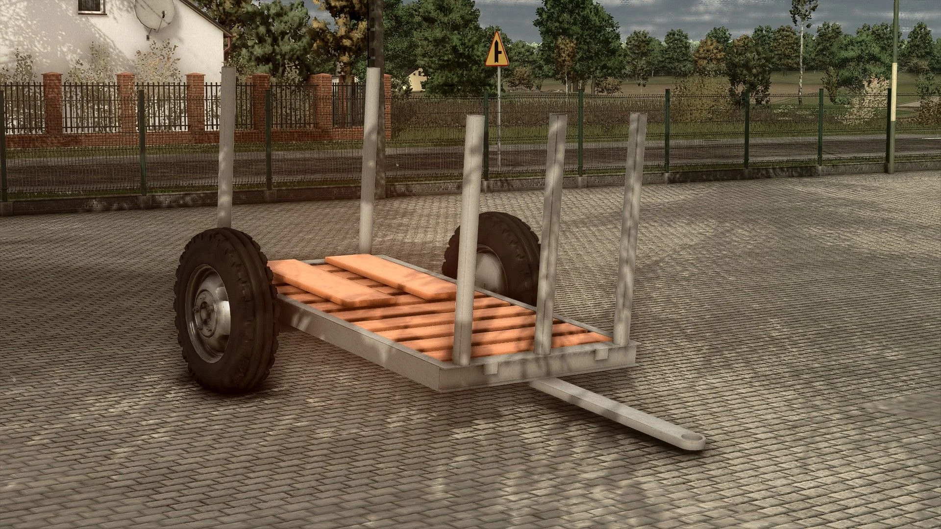 FS25 Kareta Trailer V1.0 Trailers Mod FS25 Mod Free Download