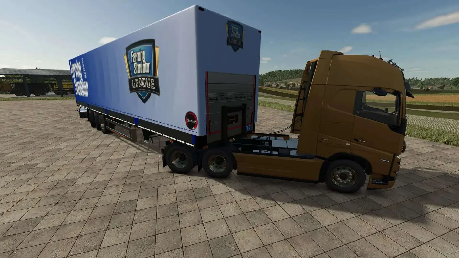 FS25 KOGEL 16.5m flat bed (semi-trailer) V1.1.0.2 Trailers Mod FS25 Mod Free Download