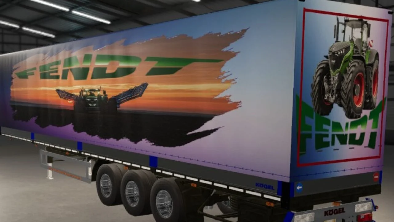 FS25 Kogel AF V1.0.1 Trailers Mod FS25 Mod Free Download