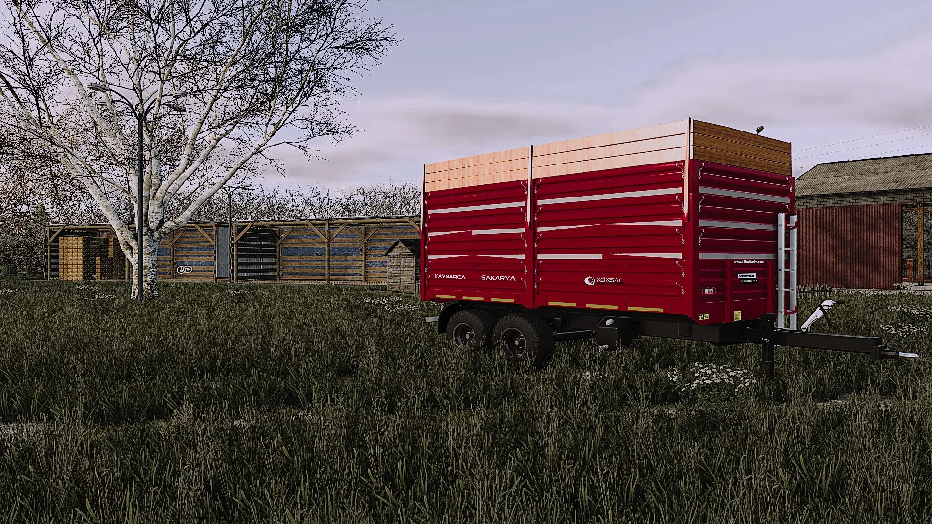 FS25 Koksal 12 V1.0 Trailers Mod FS25 Mod Free Download