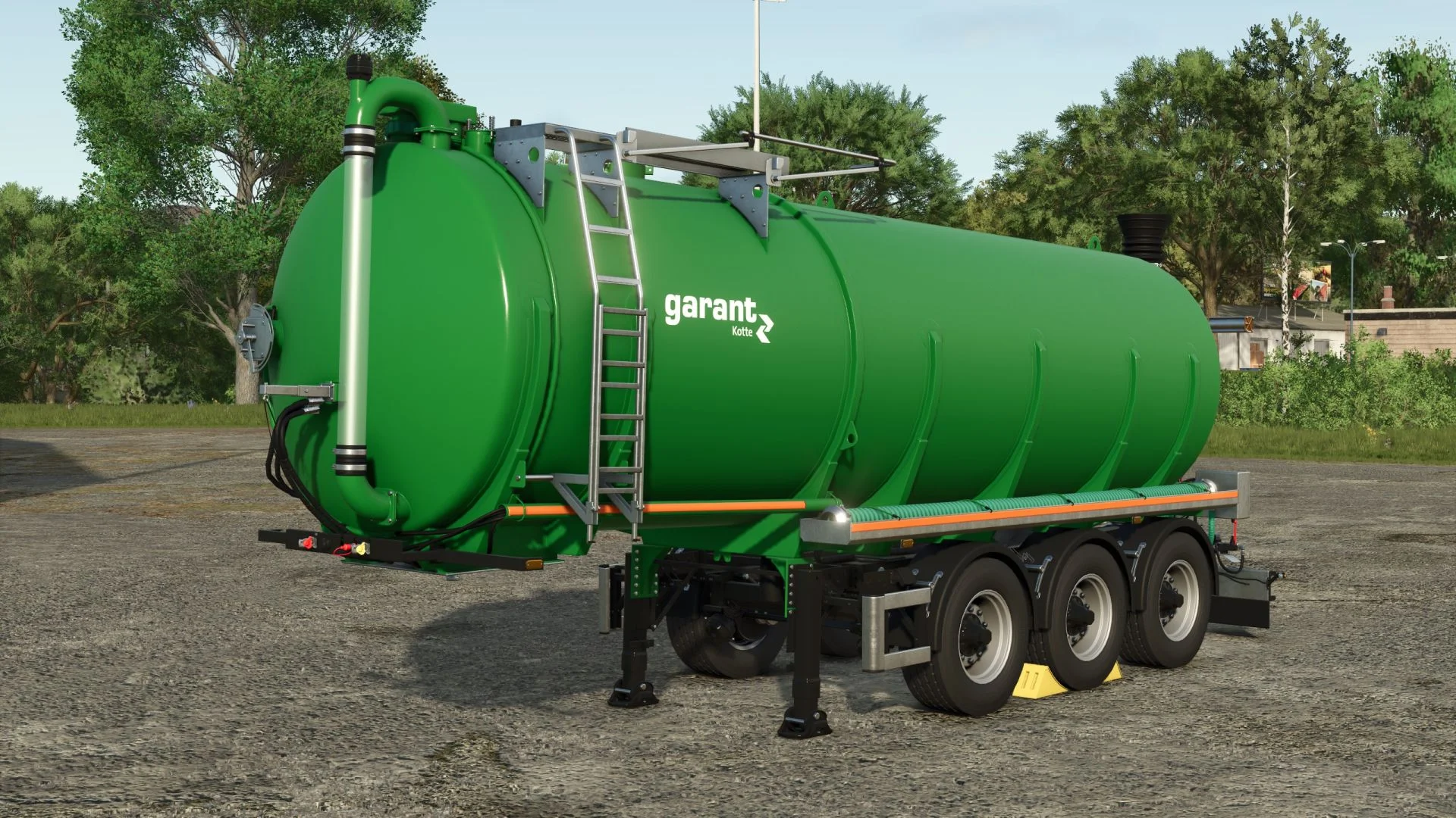 FS25 Kotte Garant TSA80000 for ALL liquids v1.0 Trailers Mod FS25 Mod Free Download