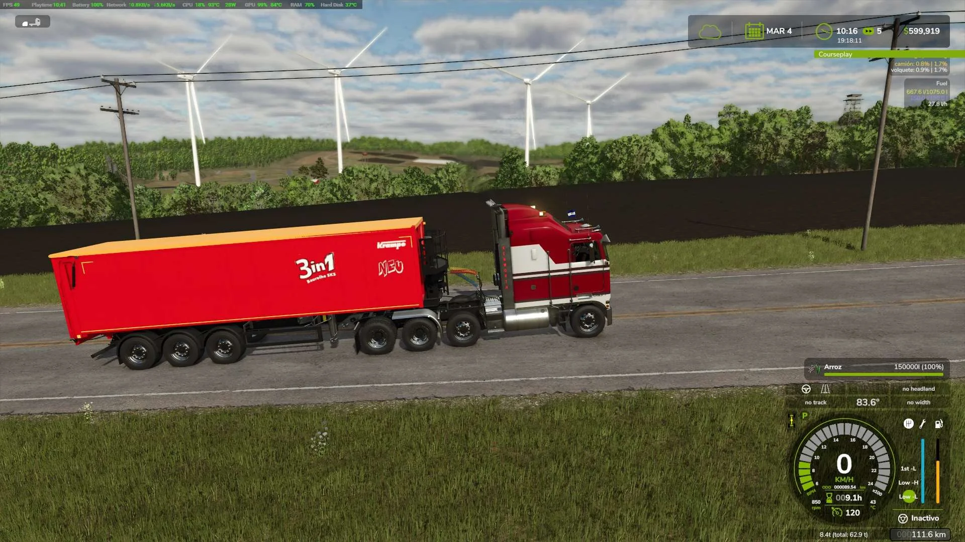 FS25 Krampe 30 150 v1.0 Trailers Mod FS25 Mod Free Download
