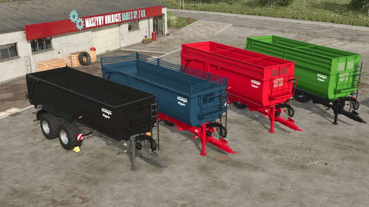 FS25 Krampe Big Body 750 V1.0 Trailers Mod FS25 Mod Free Download