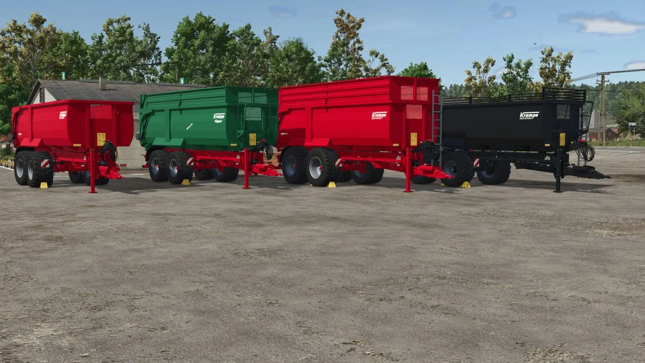 FS25 Krampe Big Body 750 V1.2 Trailers Mod FS25 Mod Free Download