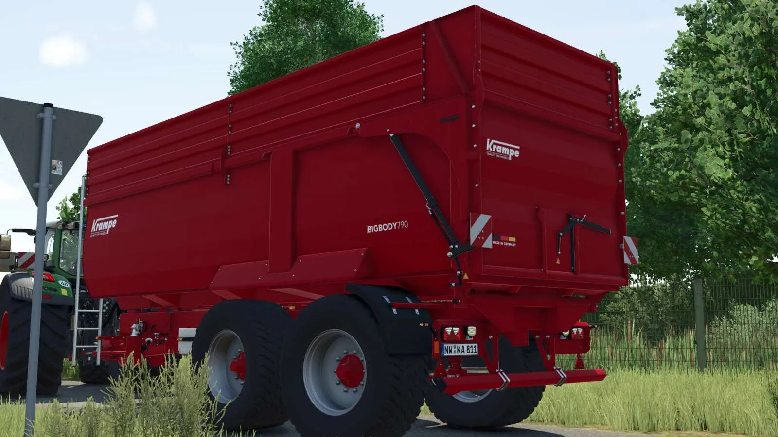 FS25 Krampe Big Body 790 v1.0 Trailers Mod FS25 Mod Free Download