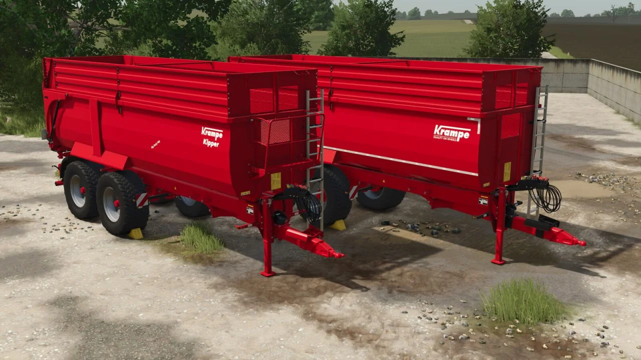 FS25 Krampe Big Body 790 V1.1 Trailers Mod FS25 Mod Free Download