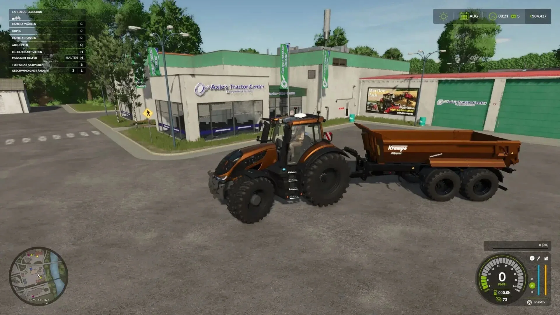 FS25 Krampe Hp 20 By Zladdi76 v1.0 Trailers Mod FS25 Mod Free Download