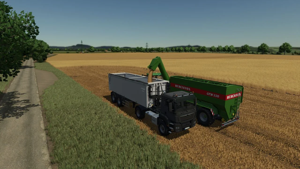 FS25 Krampe KS 950 V1.0 Trailers Mod FS25 Mod Free Download