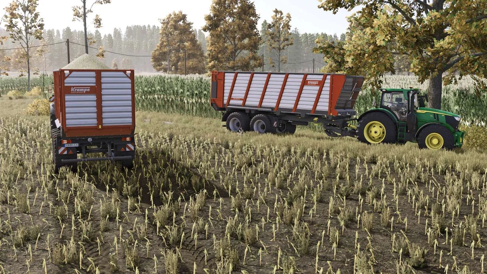 FS25 Krampe Radium 830S v1.0 Trailers Mod FS25 Mod Free Download