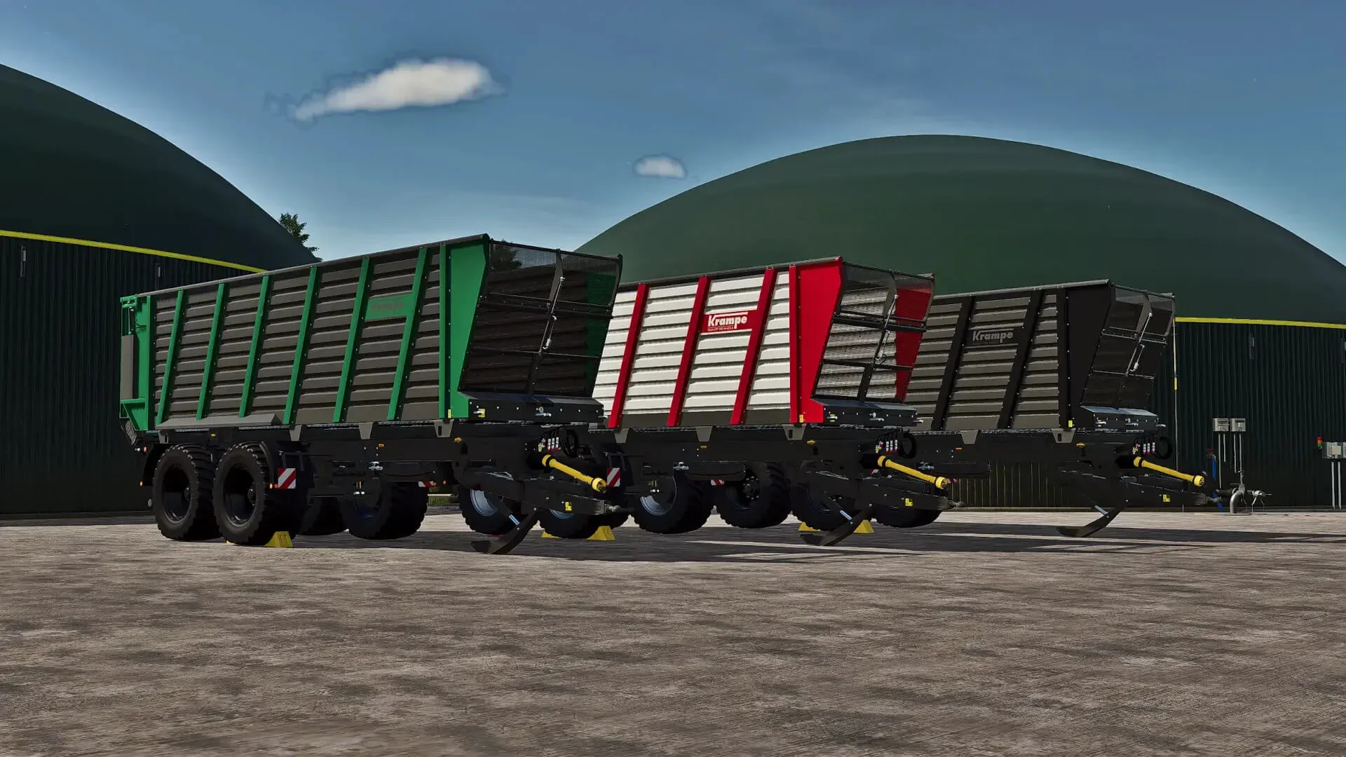 FS25 Krampe Radium Prototyp v1.1 Trailers Mod FS25 Mod Free Download