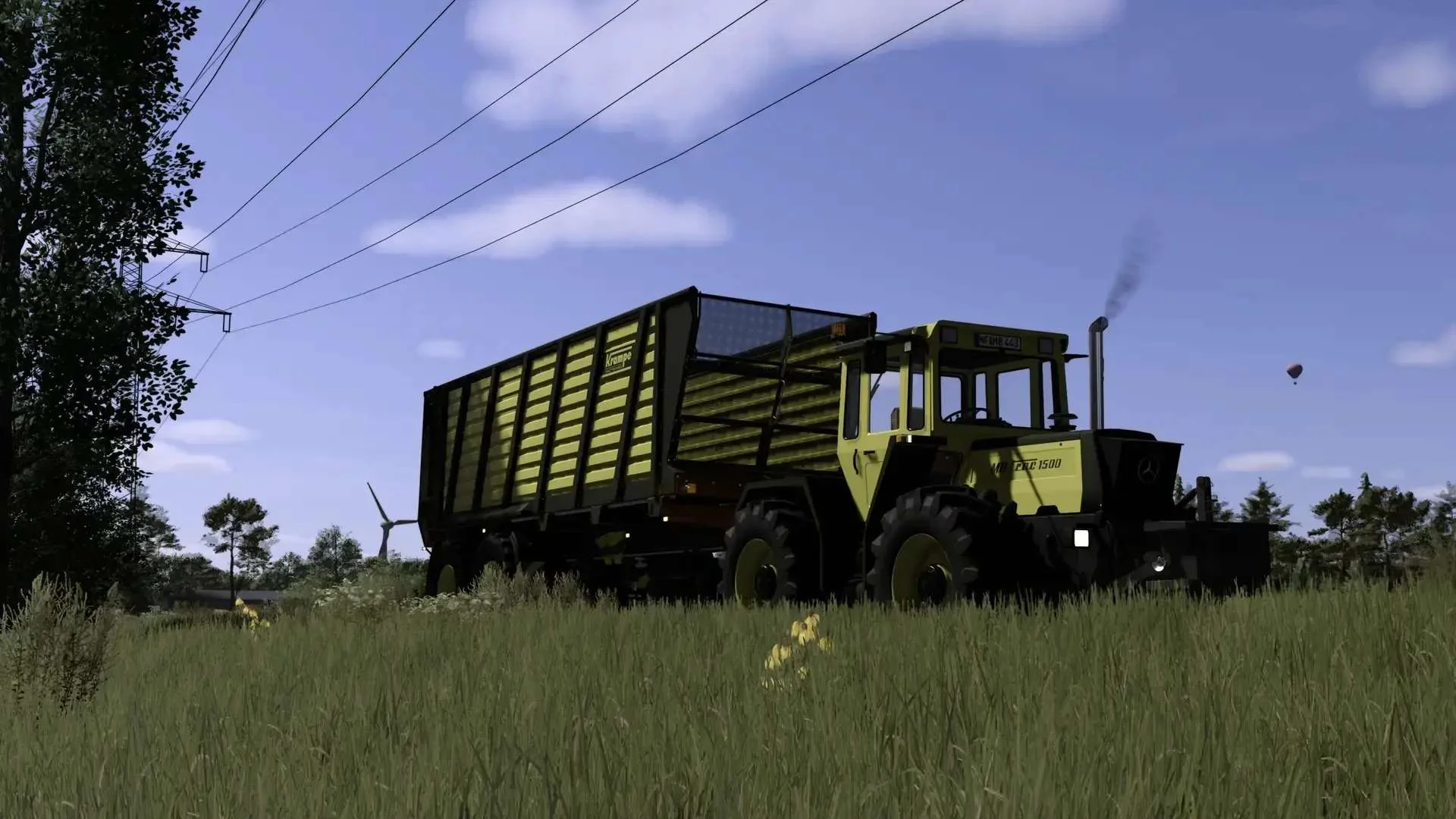 FS25 Krampe Radium Prototyp v1.2 Trailers Mod FS25 Mod Free Download