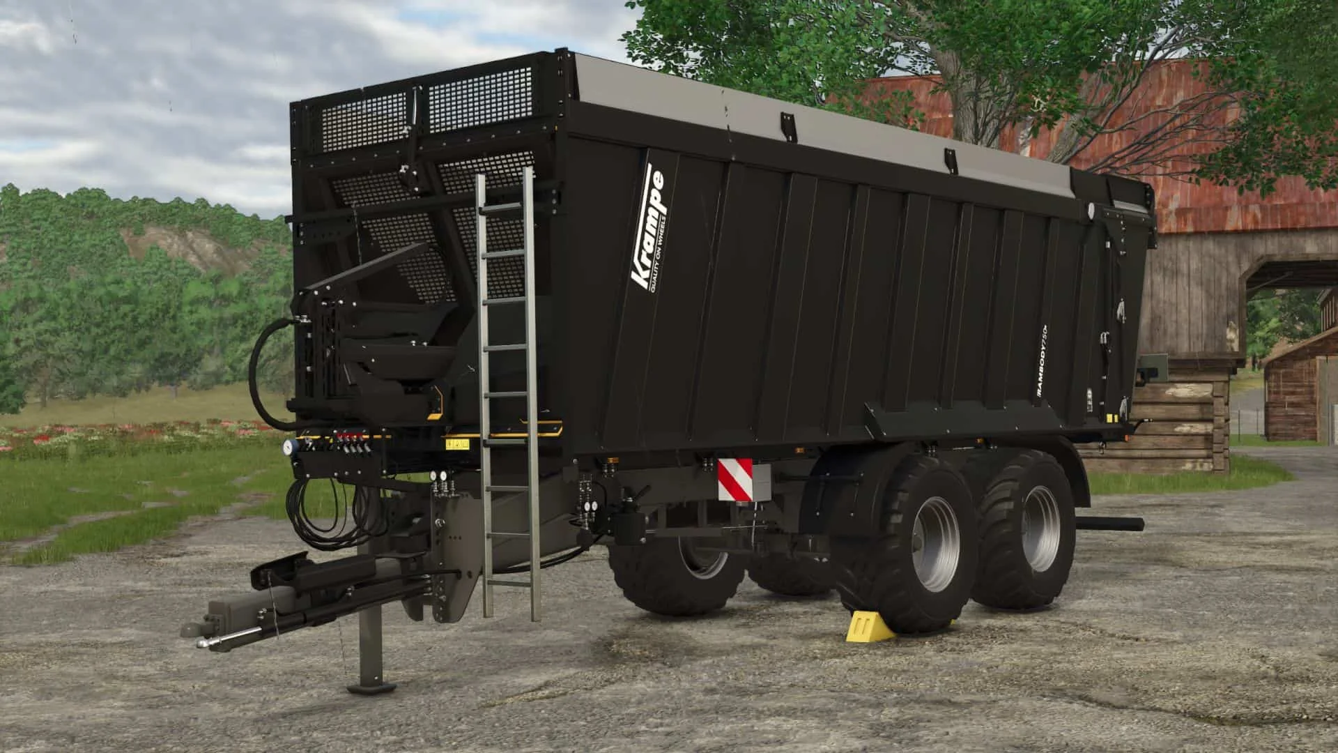 FS25 Krampe RamBody (50.000L) v1.0 Trailers Mod FS25 Mod Free Download
