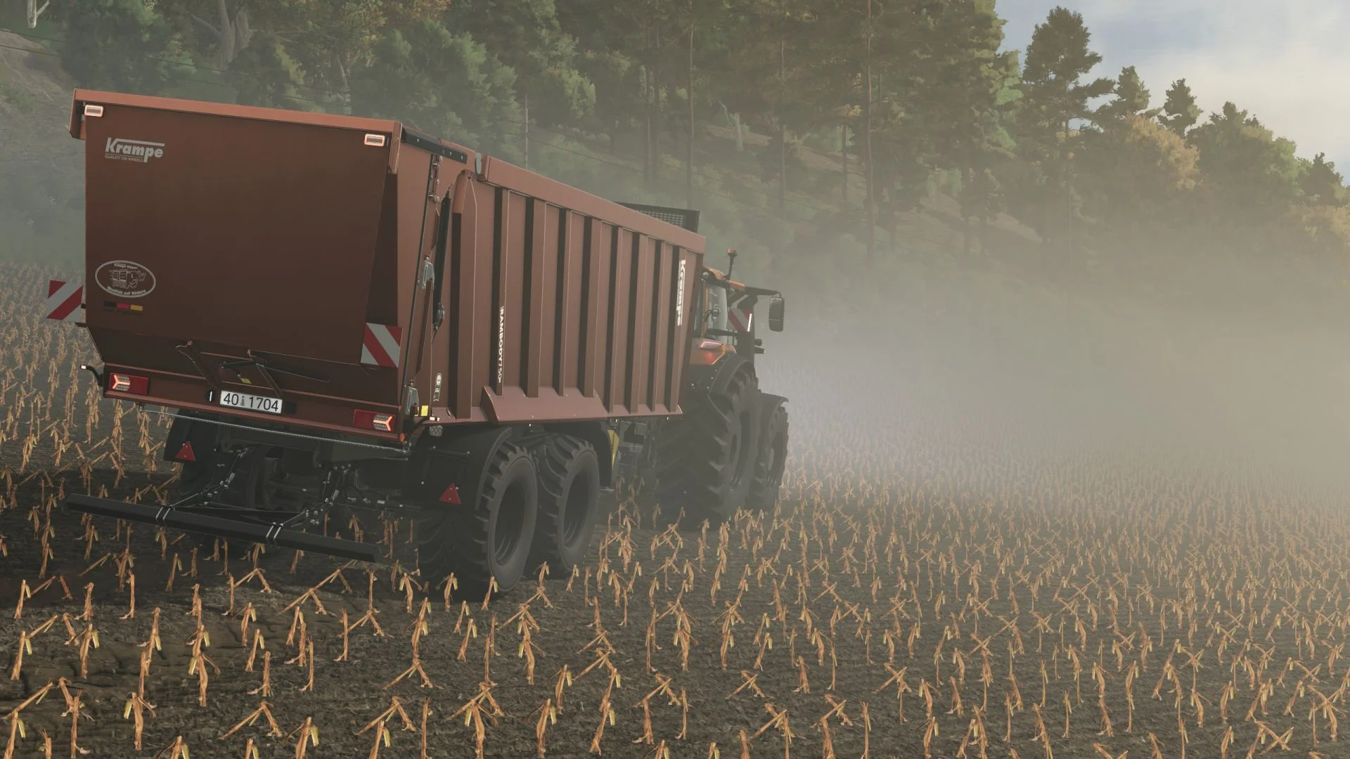 FS25 Krampe RamBody AS 750+ PBS V1.0.1 Trailers Mod FS25 Mod Free Download