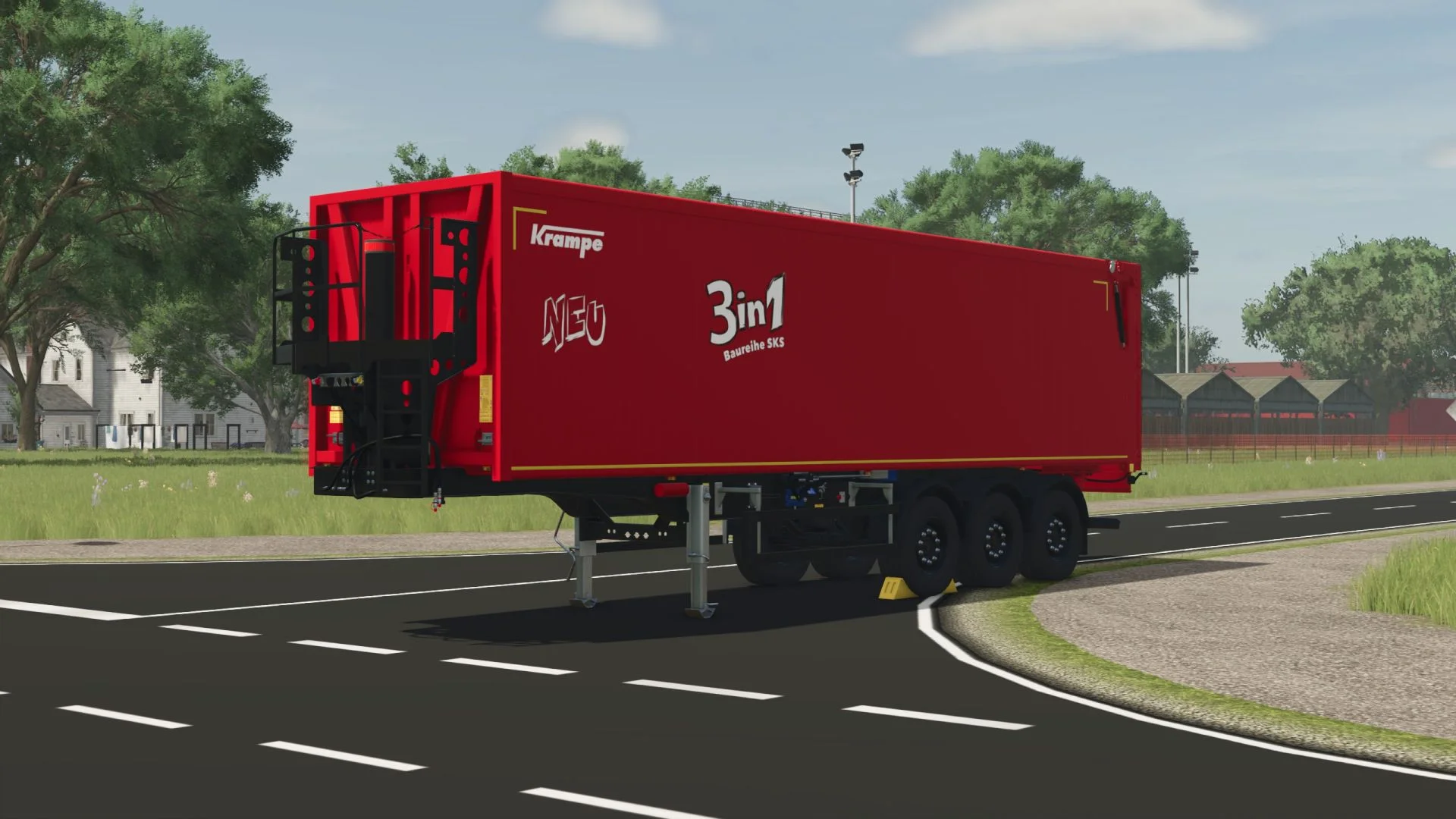 FS25 Krampe SKS 30/1050 AutoDrive-Edition V2.0.0.1 Trailers Mod FS25 Mod Free Download