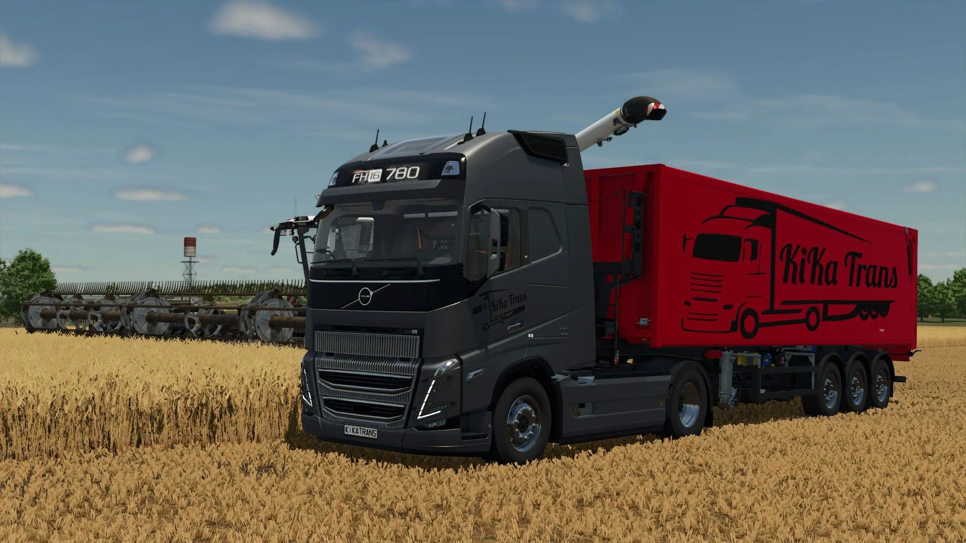 FS25 Krampe SKS 30 KiKa Trans V1.2 Trailers Mod FS25 Mod Free Download