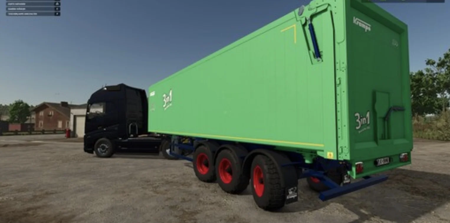 FS25 Krampe SKS Agrar v1.0 Trailers Mod FS25 Mod Free Download