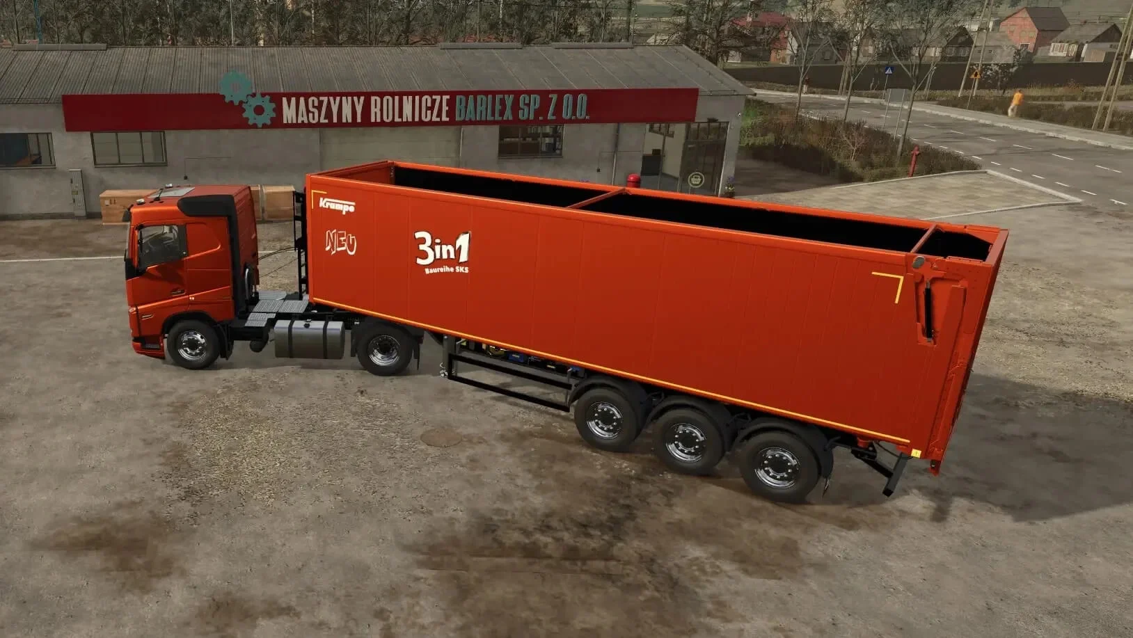 FS25 Krampe SKS30/150 v1.0.0.1 Trailers Mod FS25 Mod Free Download