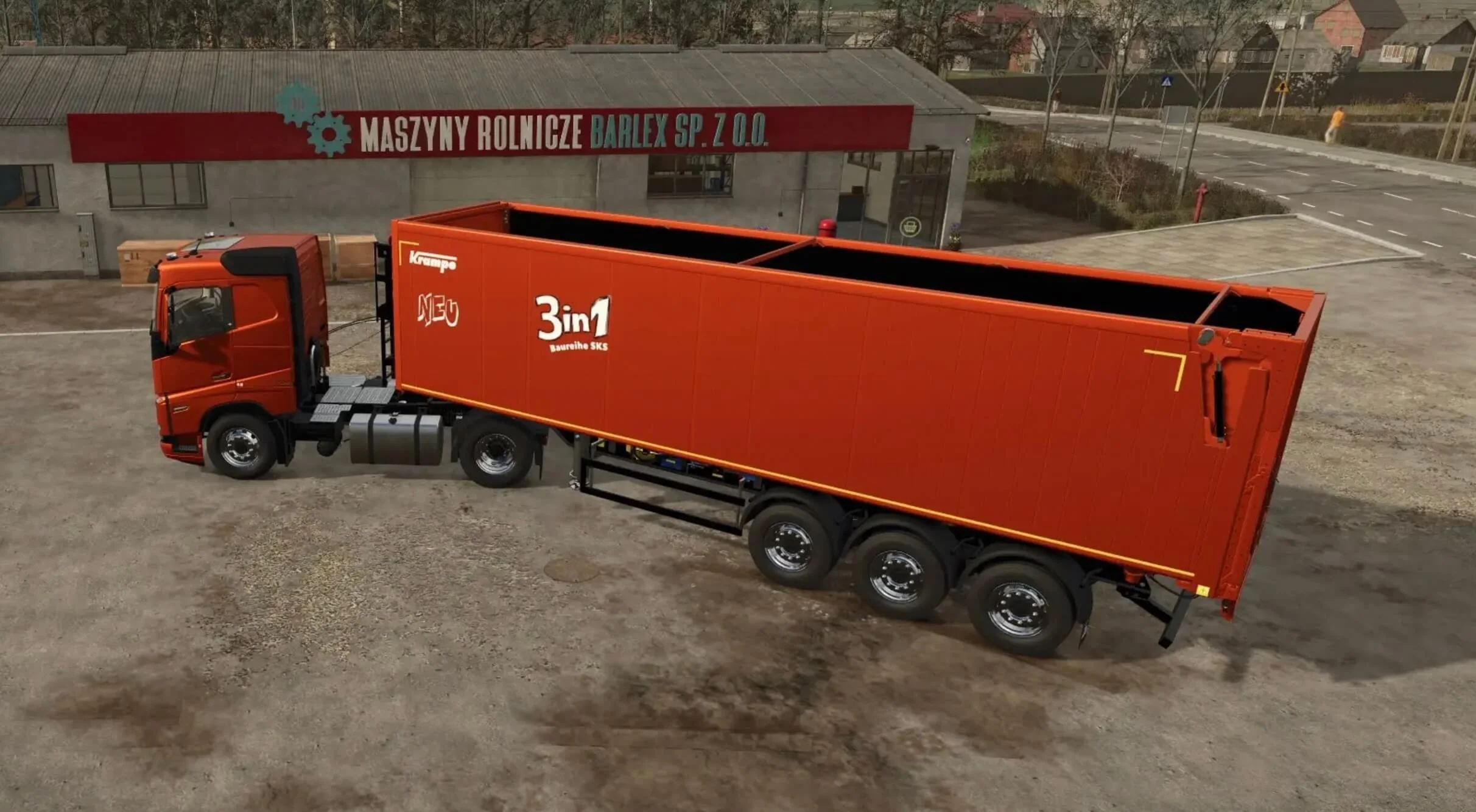 FS25 Krampe SKS30/150 V1.0 Trailers Mod FS25 Mod Free Download