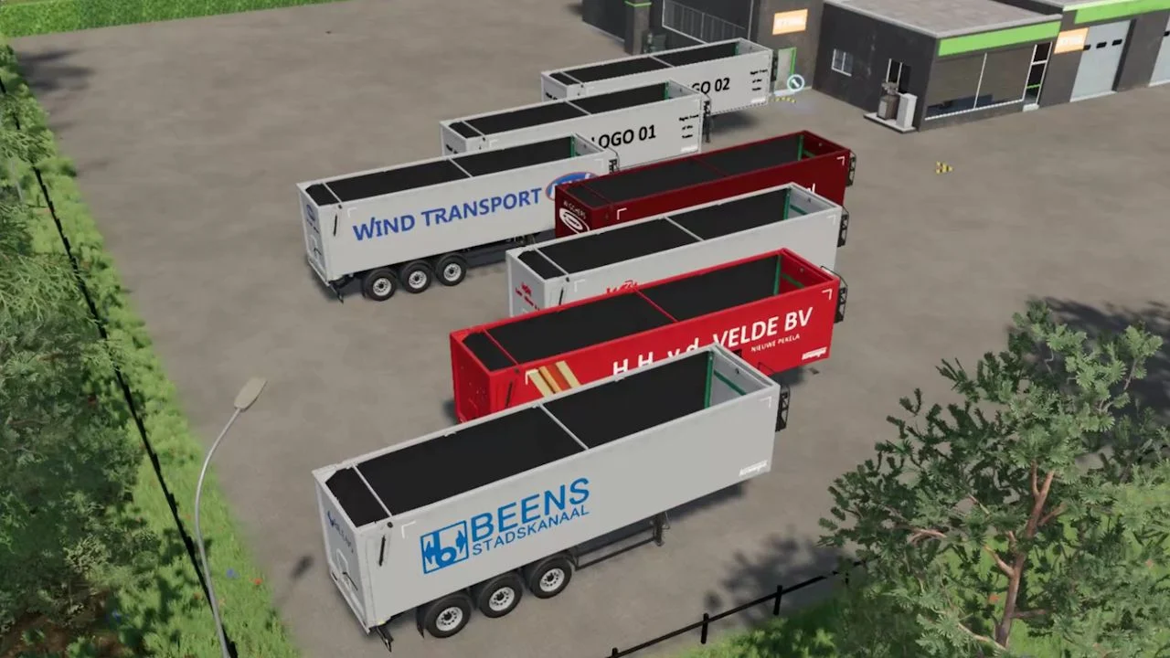FS25 Krampe Tipper Trailer v1.0 Trailers Mod FS25 Mod Free Download
