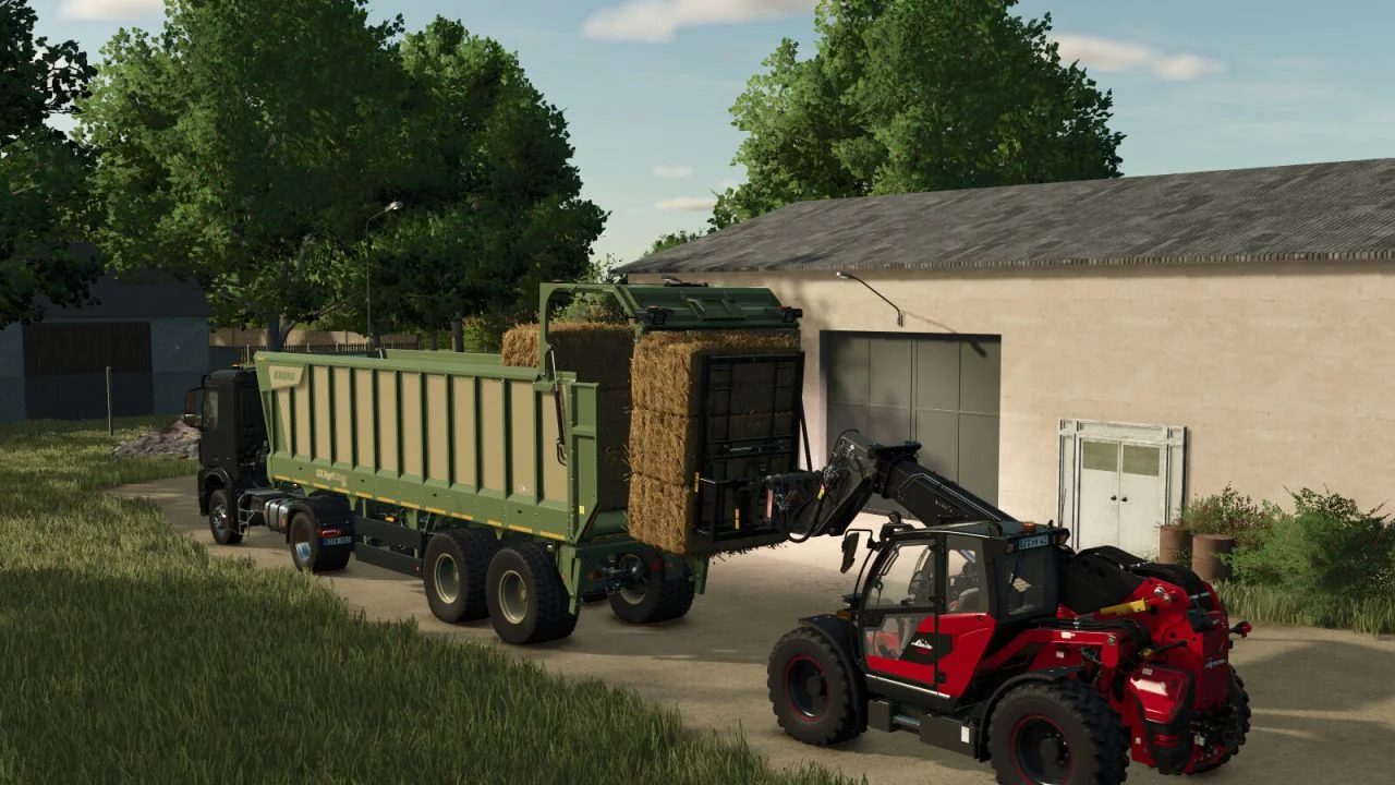 FS25 Krone AgroPack 520 V1.0.1 Trailers Mod FS25 Mod Free Download