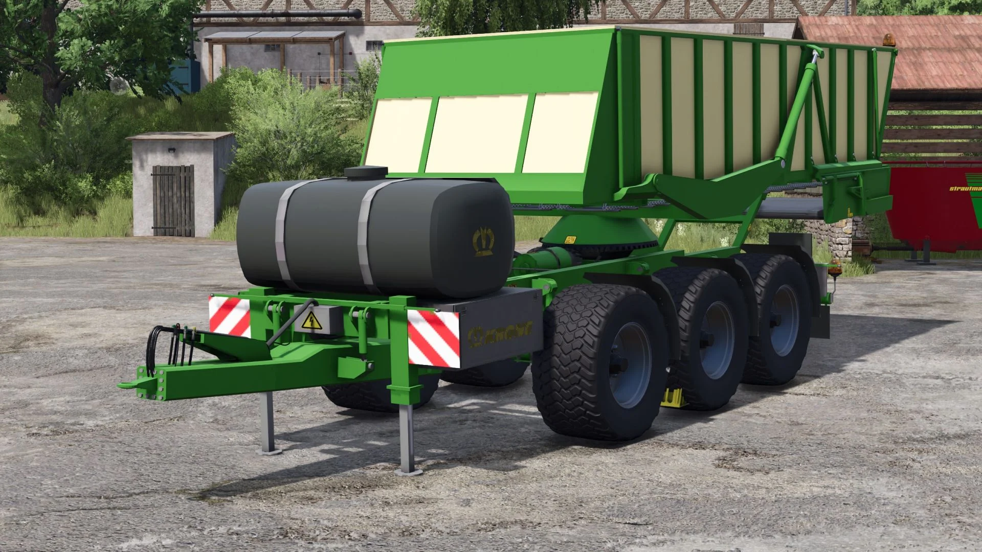 FS25 Krone BIgX Cargo V1.0.1 Trailers Mod FS25 Mod Free Download