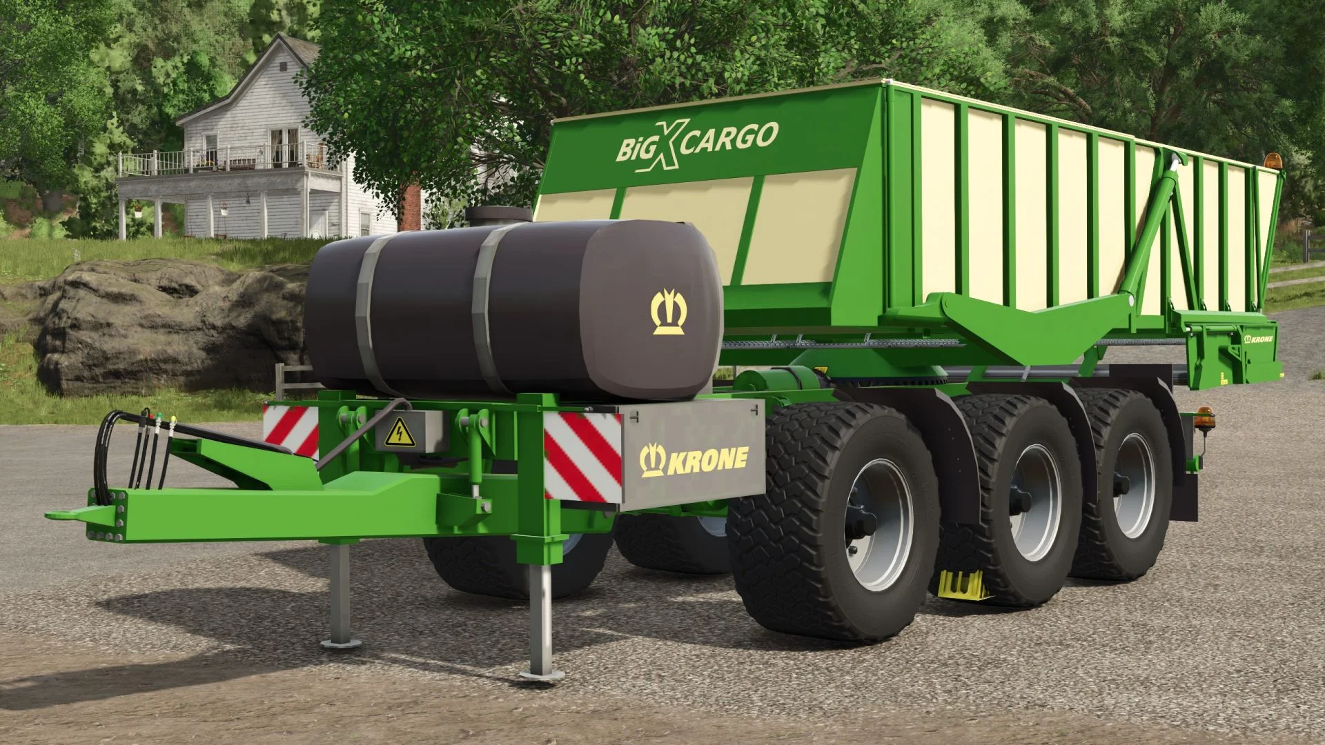 FS25 Krone Cargo Trailer v1.0.1 Trailers Mod FS25 Mod Free Download