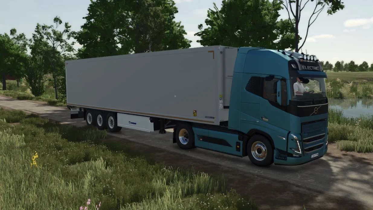 FS25 Krone Cool Liner v1.1 Trailers Mod FS25 Mod Free Download