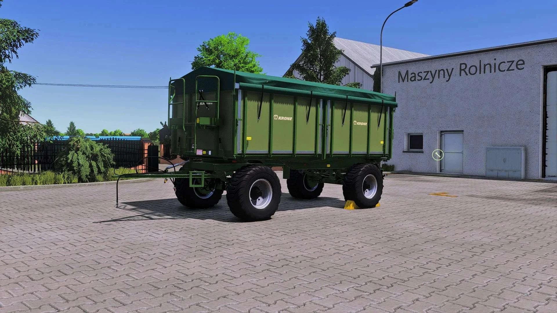 FS25 Krone Emsland DK240-18 v1.0 Trailers Mod FS25 Mod Free Download