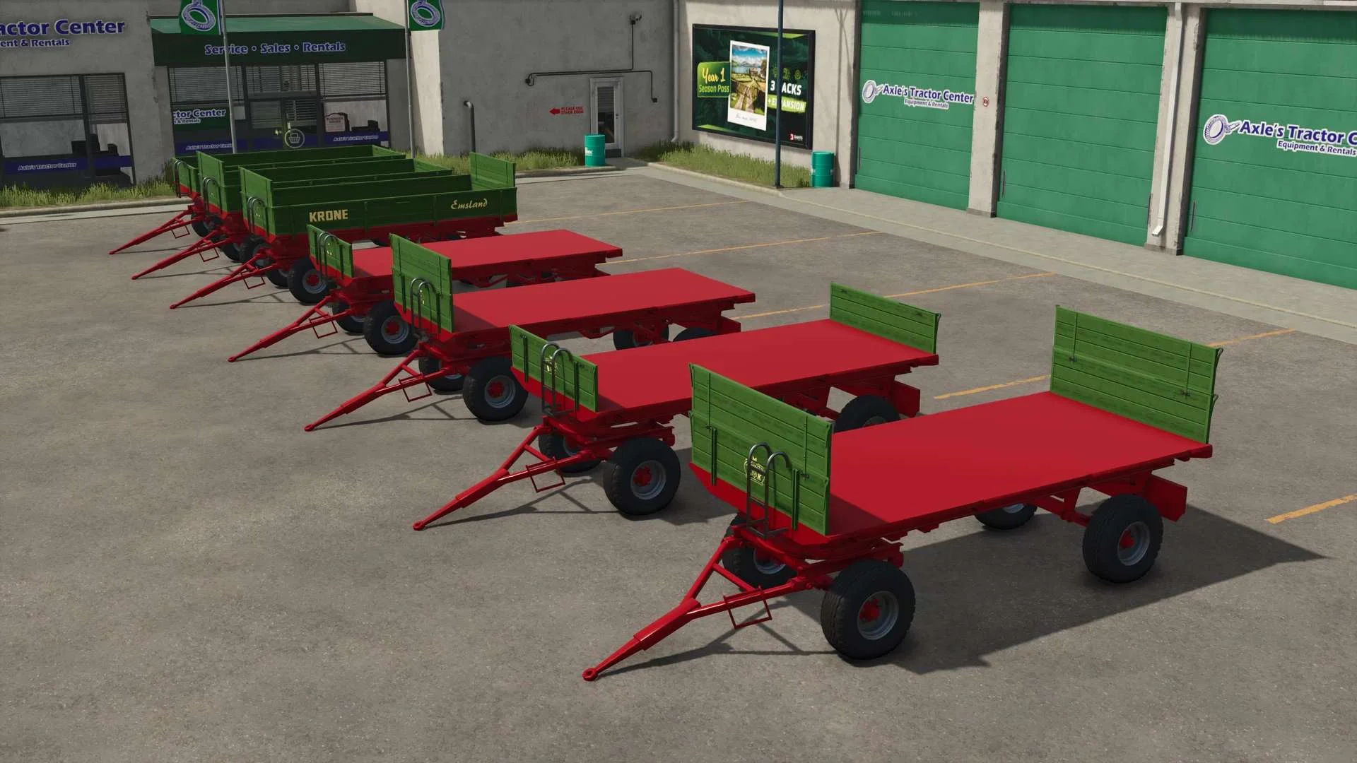 FS25 Krone Emsland v0.9.1 Trailers Mod FS25 Mod Free Download