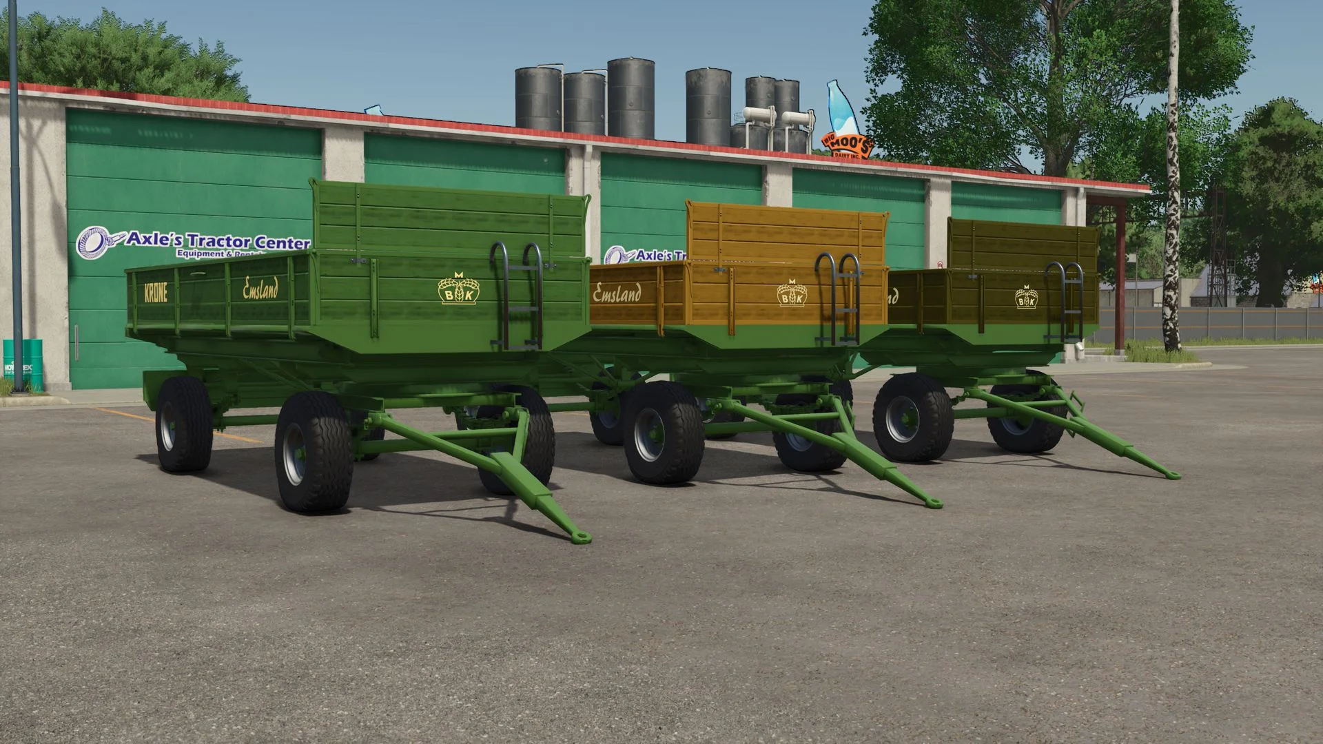 FS25 Krone Emsland v1.0 Trailers Mod FS25 Mod Free Download