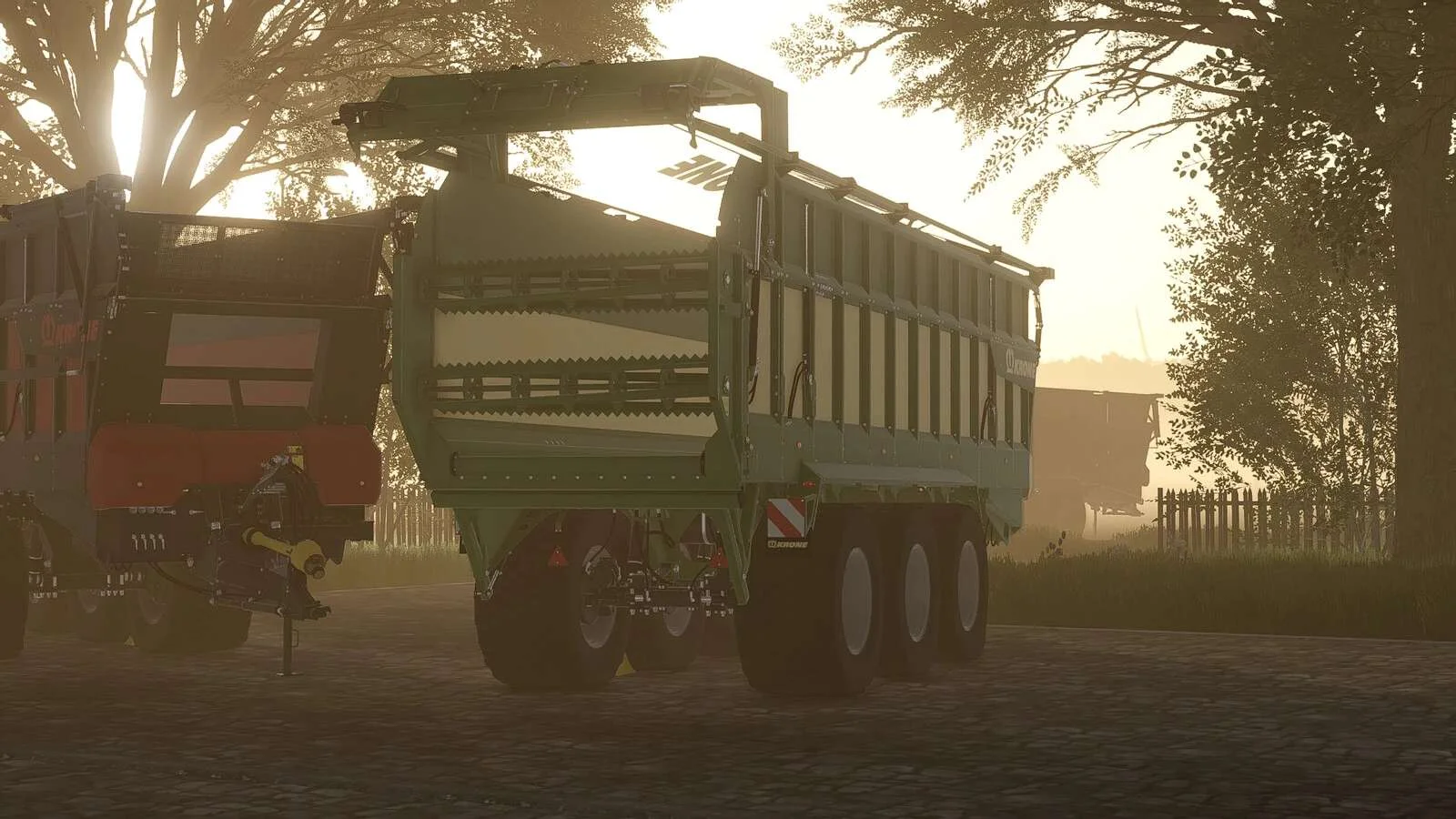 FS25 KRONE GX 520 v1.0 Trailers Mod FS25 Mod Free Download