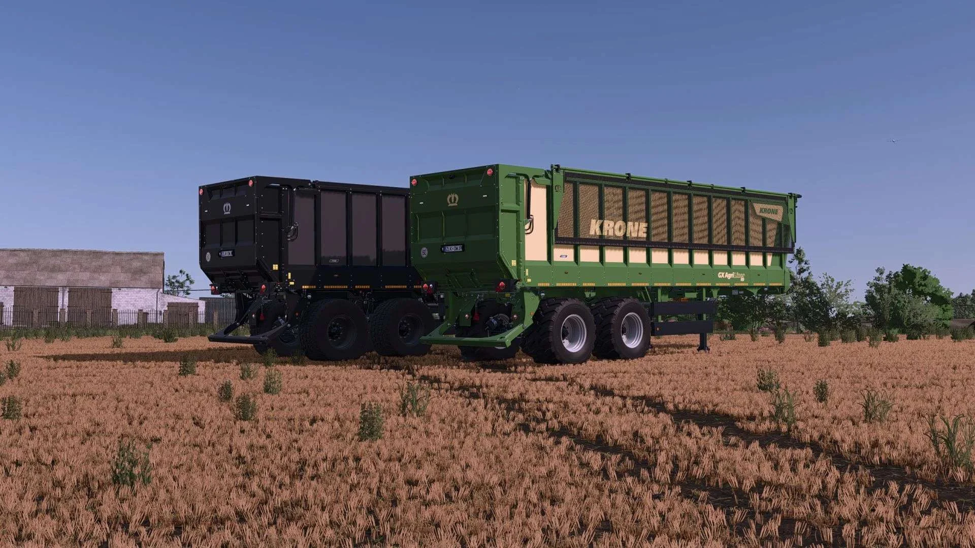 FS25 Krone GX AgriLiner 520 v1.0 Trailers Mod FS25 Mod Free Download