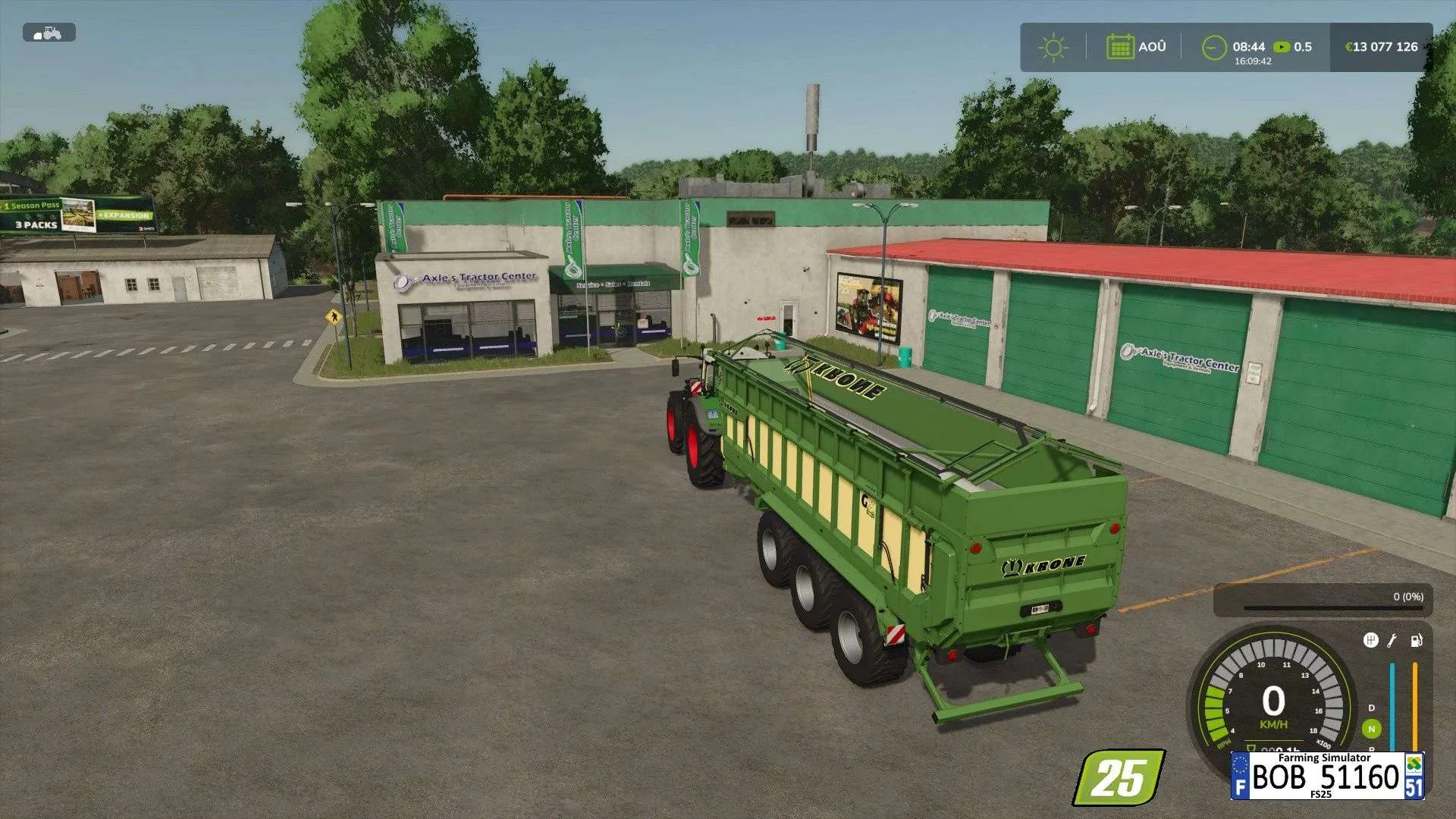 FS25 Krone GX520+ v1.0 Trailers Mod FS25 Mod Free Download