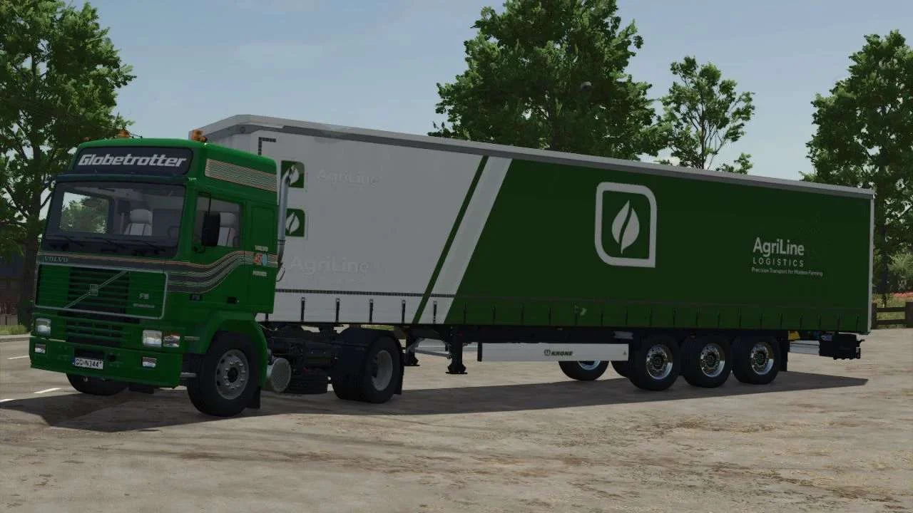 FS25 Krone Profi Liner AgriLine v1.0 Trailers Mod FS25 Mod Free Download