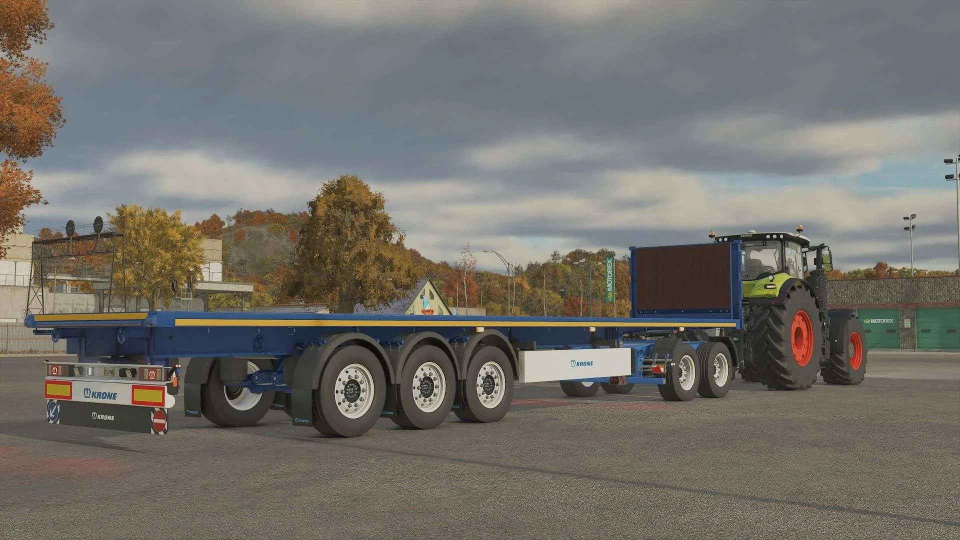 FS25 Krone Profi Liner HD v1.0 Trailers Mod FS25 Mod Free Download