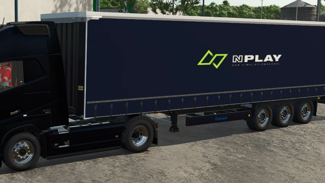 FS25 Krone Profi Liner NPLAY Design V1.0 Trailers Mod FS25 Mod Free Download