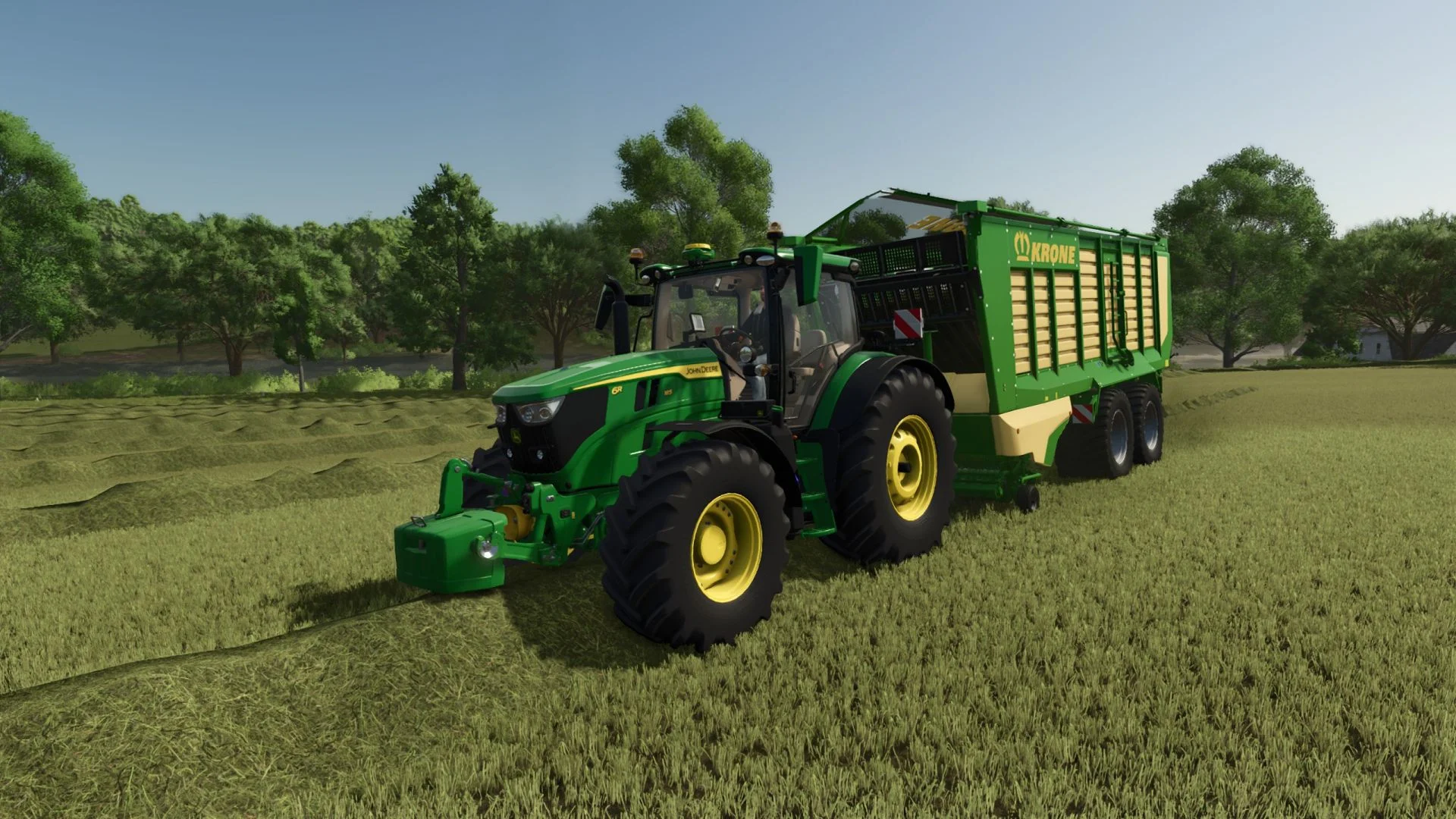 FS25 Krone RX und MX Pack V1.0 Trailers Mod FS25 Mod Free Download