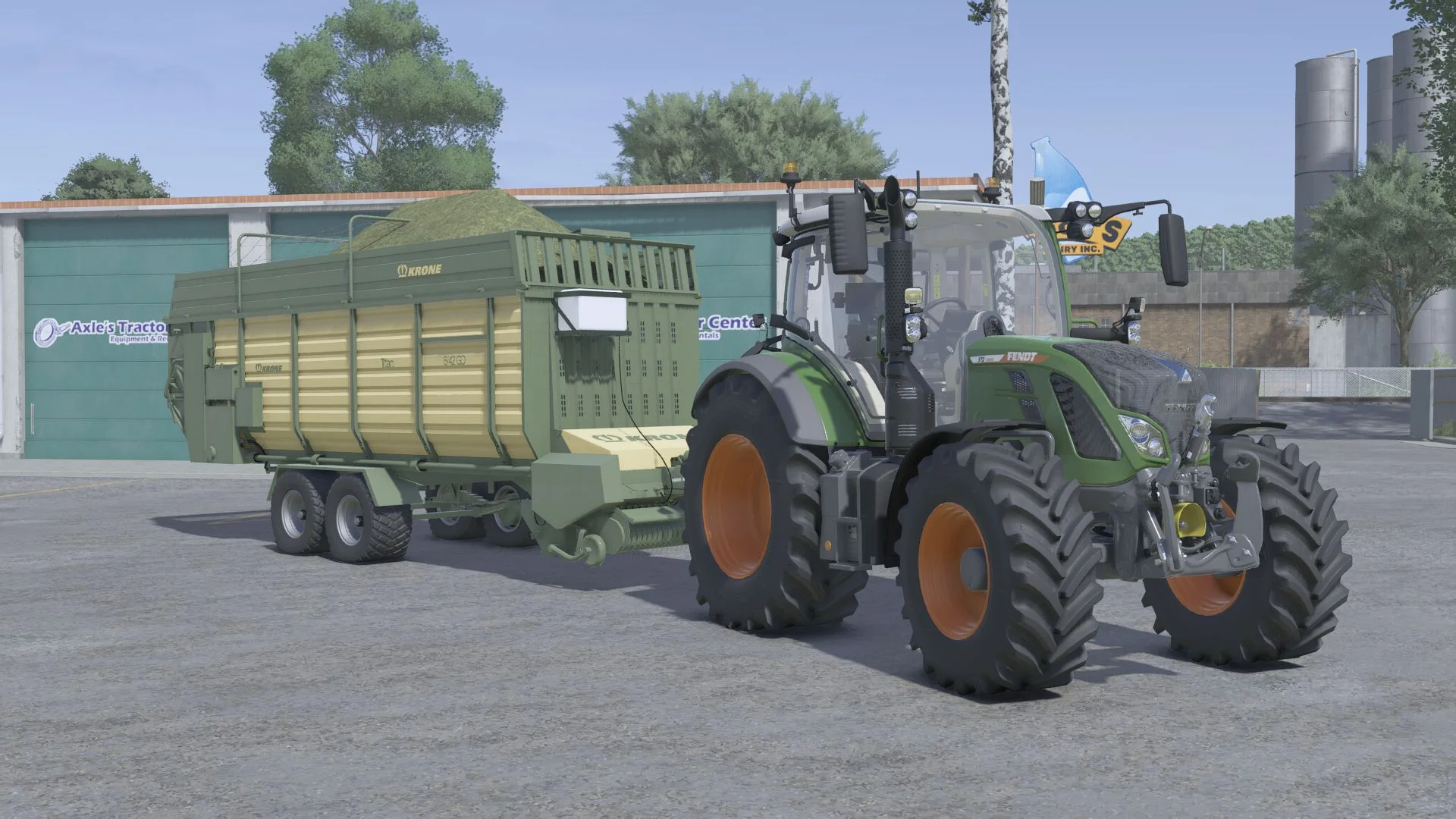 FS25 Krone Titan 6/42 GD V1.0 Trailers Mod FS25 Mod Free Download