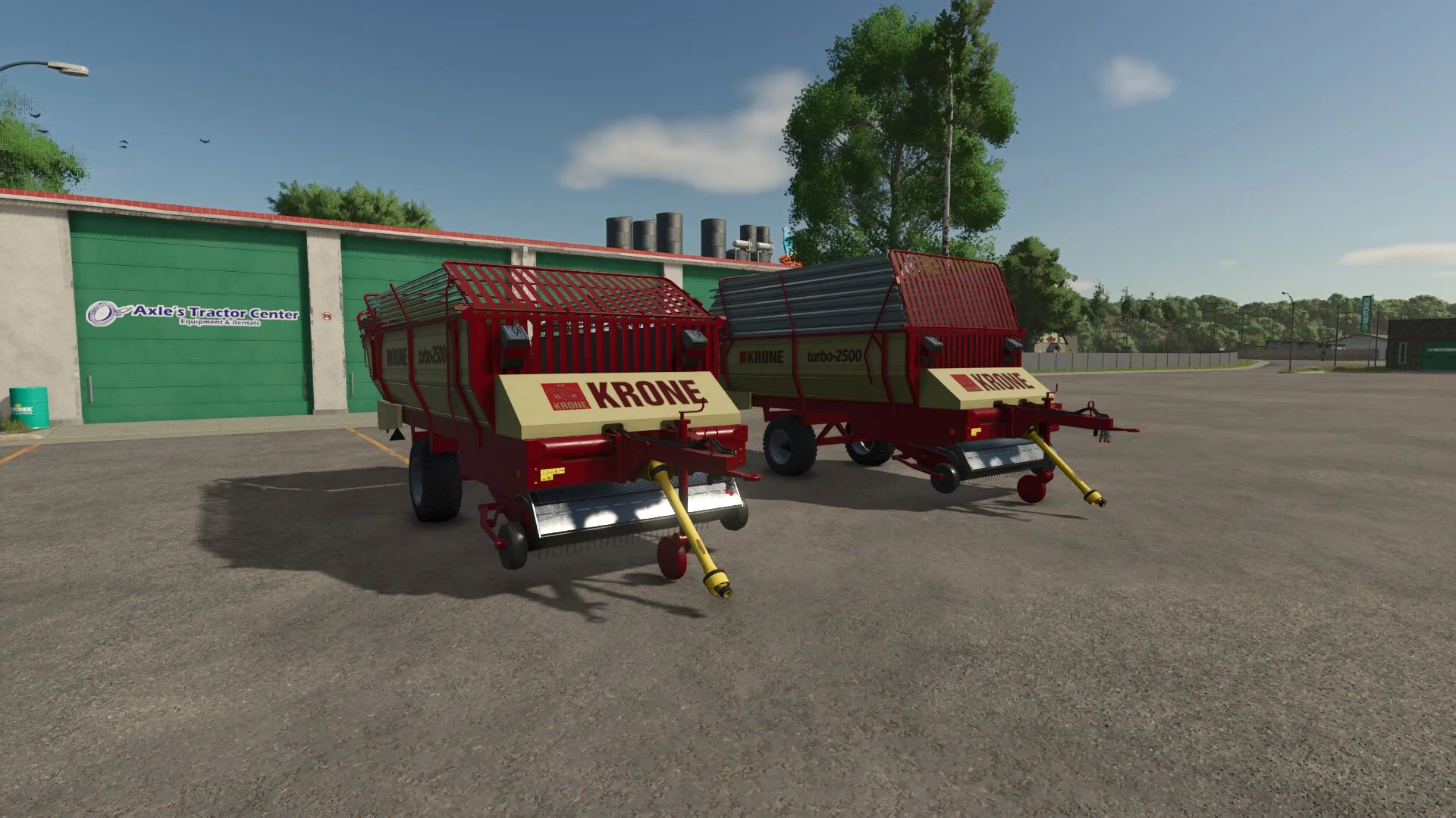 FS25 Krone Turbo 2500 V1.1 Trailers Mod FS25 Mod Free Download