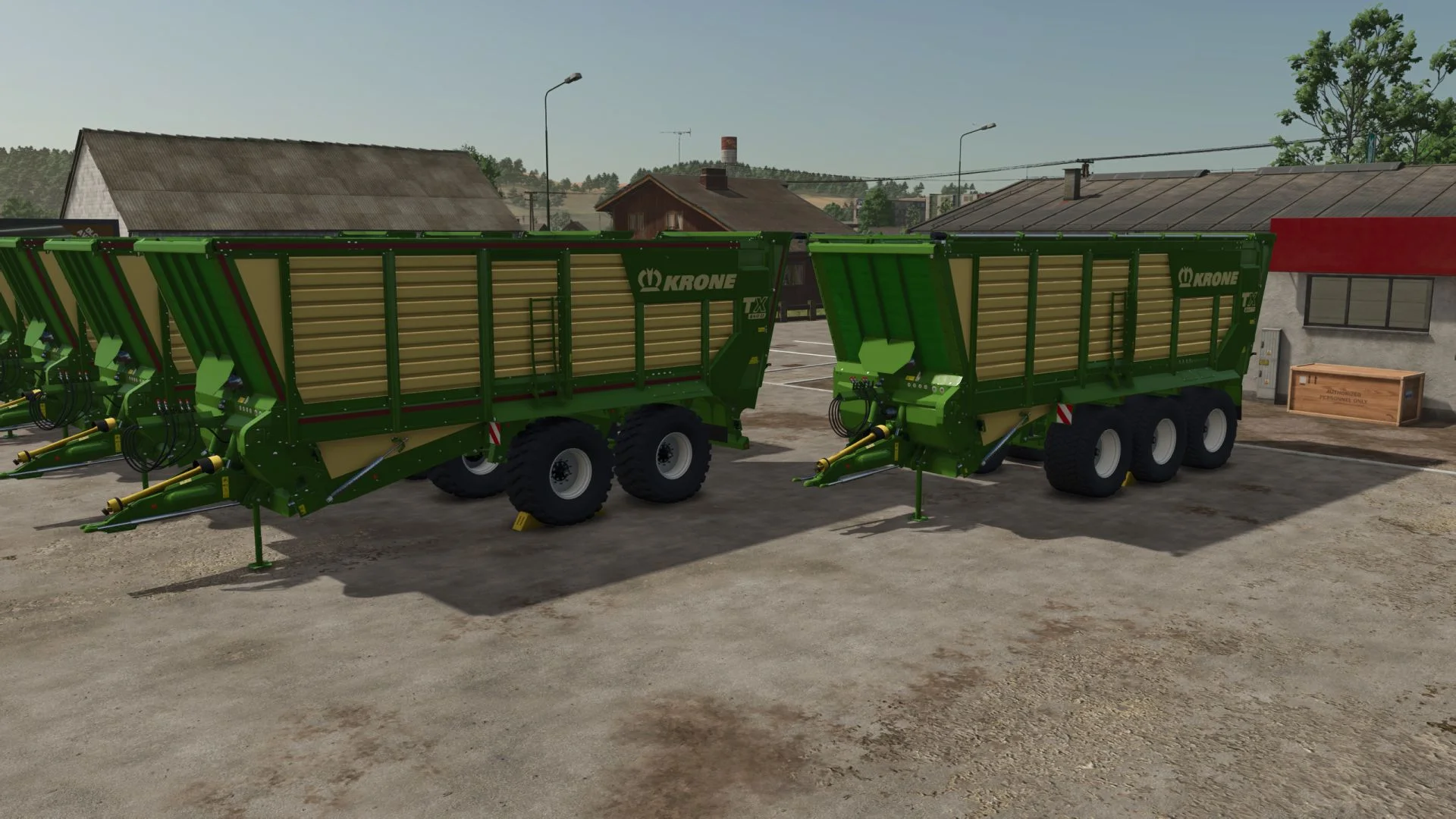 FS25 Krone TX 460D Beta v1.0 Trailers Mod FS25 Mod Free Download
