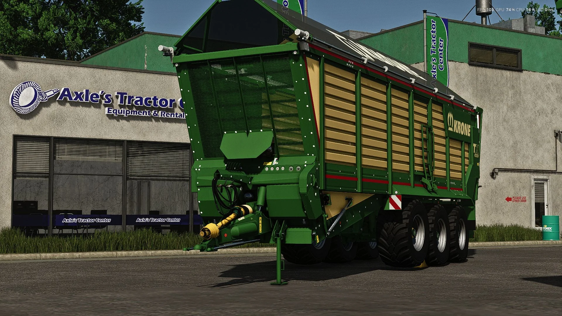 FS25 Krone TX 560 V1.0 Trailers Mod FS25 Mod Free Download