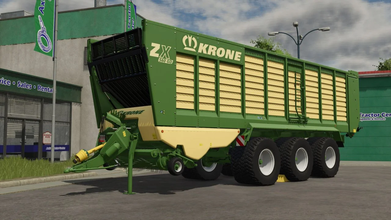 FS25 Krone ZX 560 GD V1.0 Trailers Mod FS25 Mod Free Download