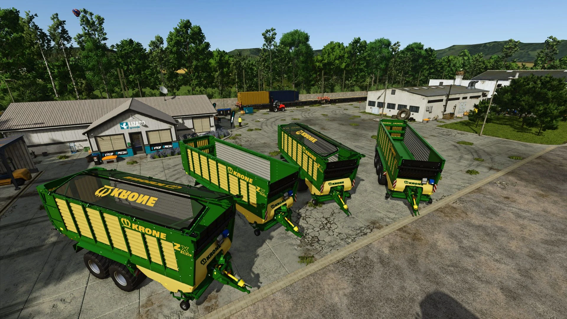 FS25 Krone ZX Pack V1.0.0.3 Trailers Mod FS25 Mod Free Download