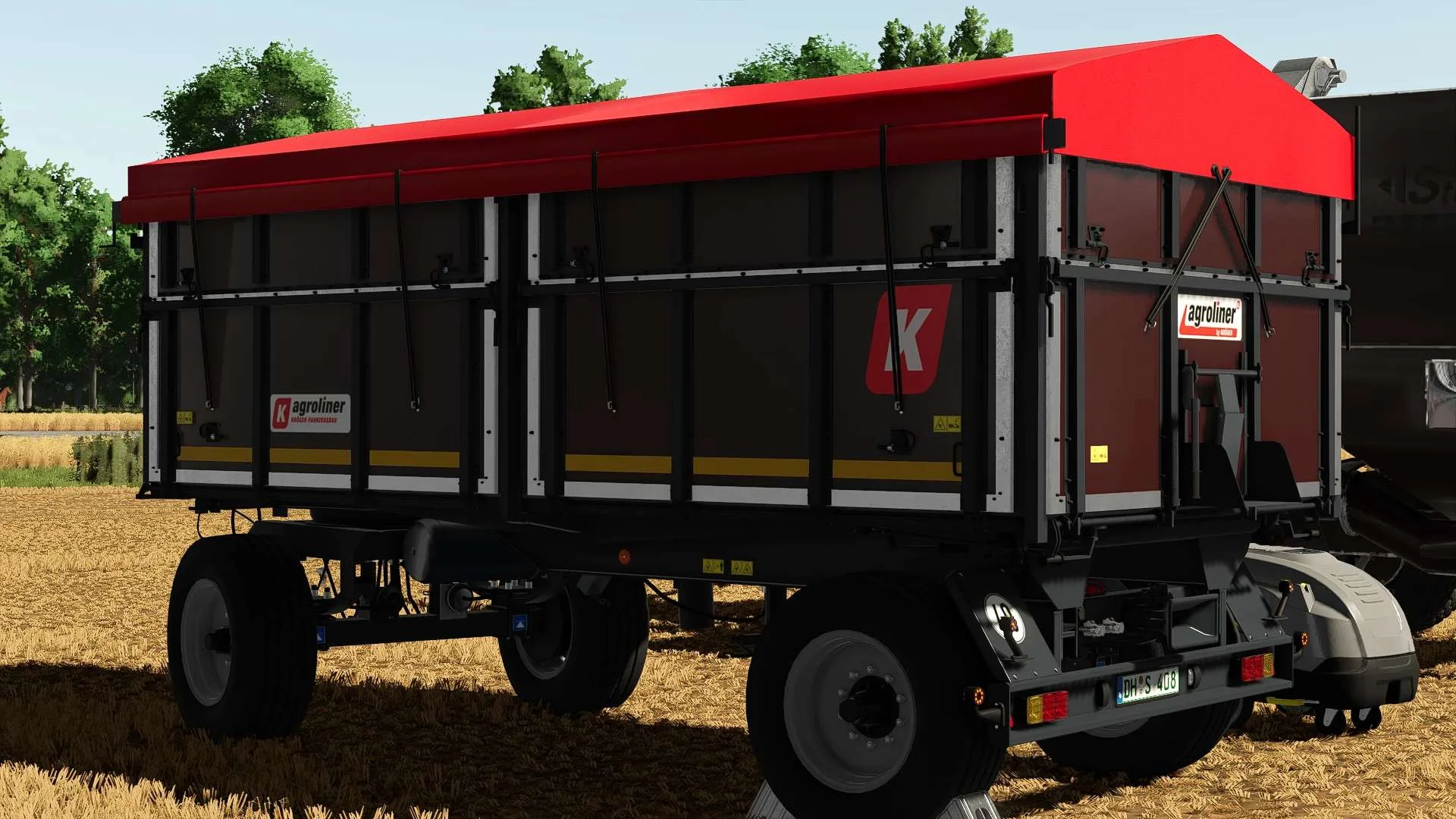 FS25 Kröger Agroliner HKD 302 OLD v1.0.1 Trailers Mod FS25 Mod Free Download