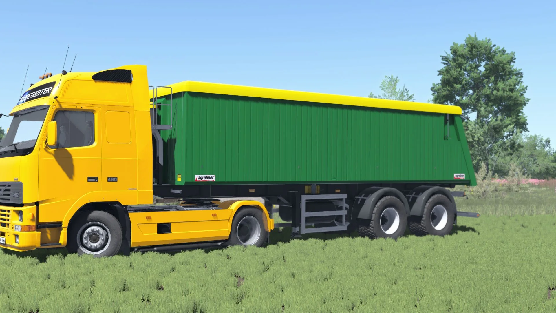 FS25 Kröger Agroliner SMK34 V1.0 Trailers Mod FS25 Mod Free Download