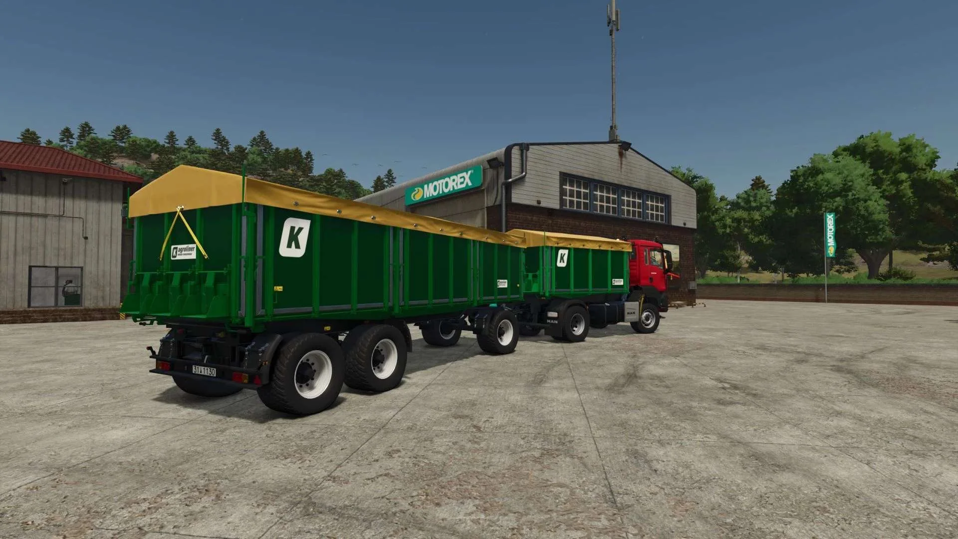 FS25 Kröger HKD 402 v1.0.0.1 Trailers Mod FS25 Mod Free Download