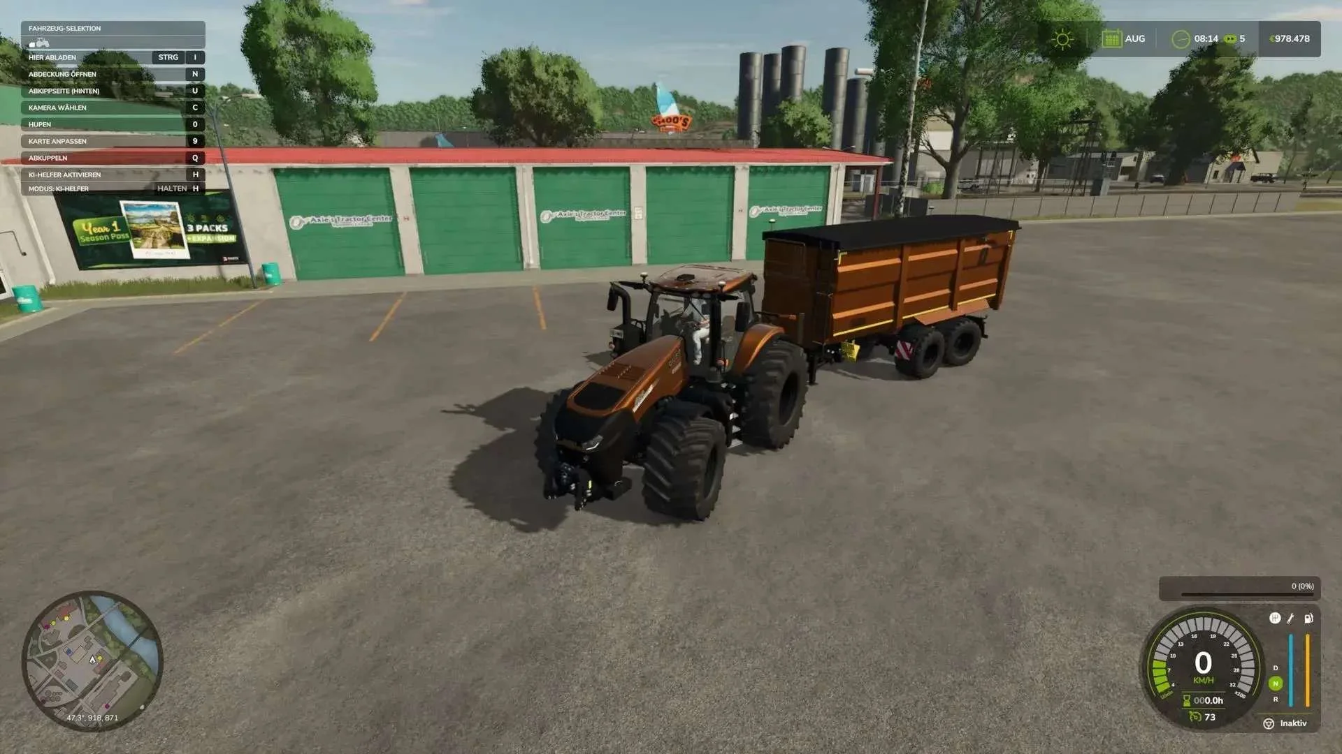 FS25 Kröger MUK 303 By Zladdi76 v1.0 Trailers Mod FS25 Mod Free Download